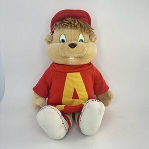 Alvin The Chipmunk 1990 Vintage Bagdasarian Productions Inc Plush Stuffed 16”
